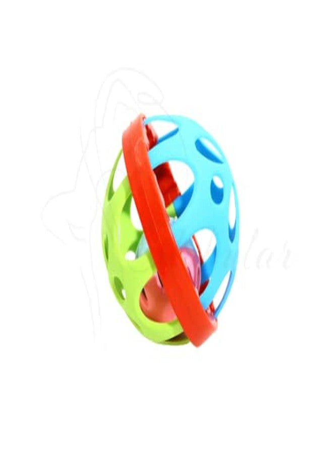 Globular Rattle for Babies Non-Toxic 6months+ Baby Rattles & Teethers Early Development Toys for Infants Toddlers Toy Little New Born Baby Toy Kids (5 Piece Combo Rattle) - Image 3